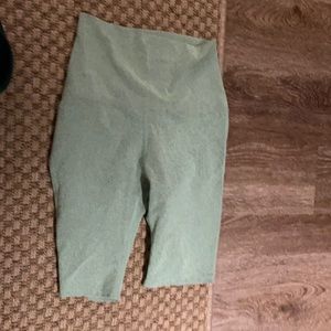 Green five dancewear bike shorts PA